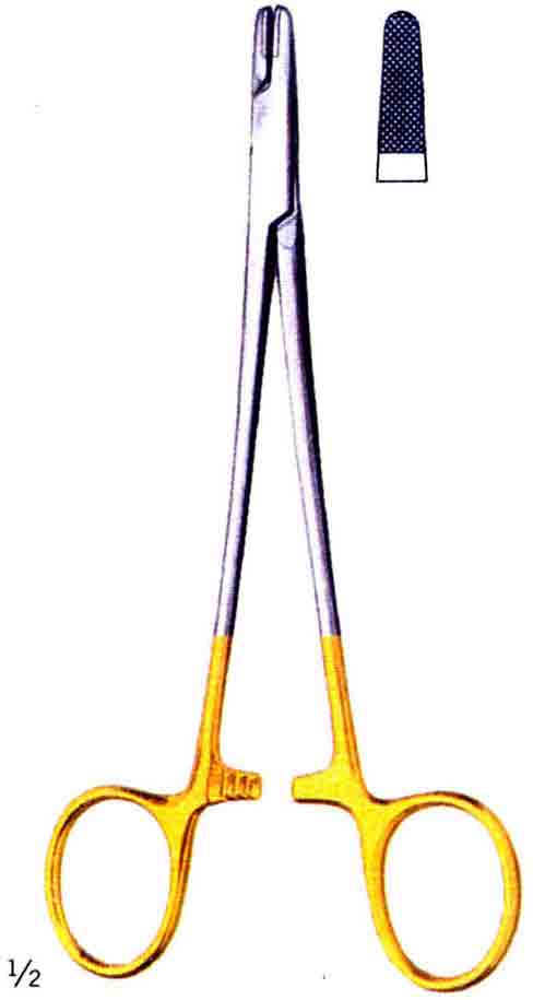 TEL PORTEKÜ ALTIN SAPLI 18CM